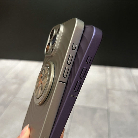 iPhone 14 Series 3D Frosted Built In Compass Case