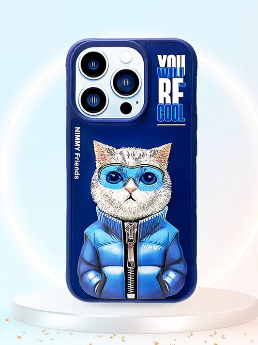 IPHONE 15 SERIES Premium Embroidery Animal Case