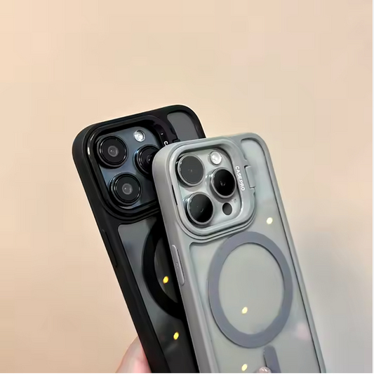 iPhone 16 Series Luxury Metal Lens Holder Magsafe Protection