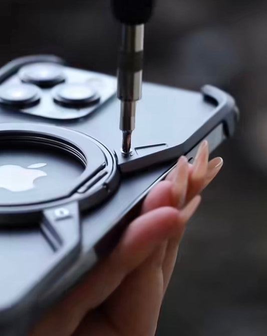 iPhone 15 Series High End Bracket Metal Fulcrum Case