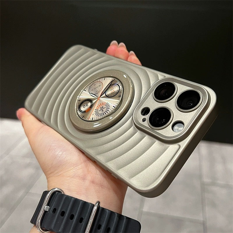 iPhone 12 Series 3D Frosted Built In Compass Case