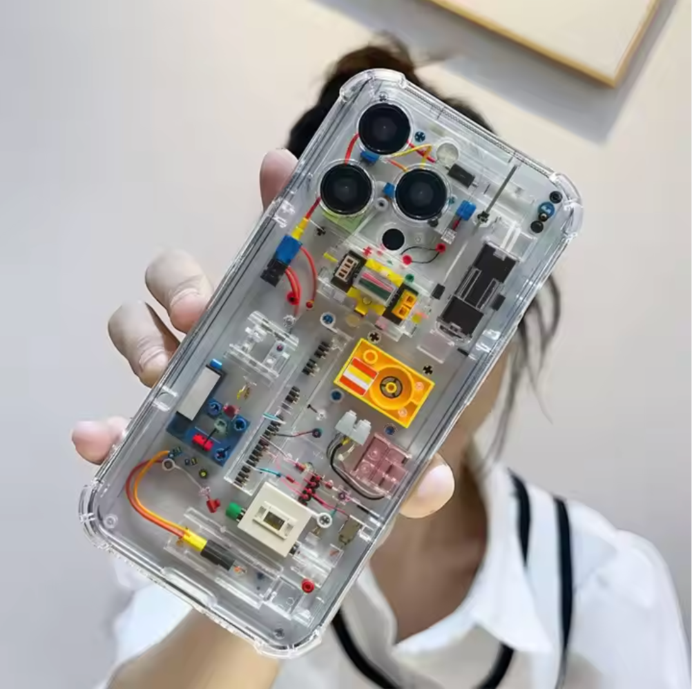 iPhone 13 Series Aurora Laser Case with Shock Protection