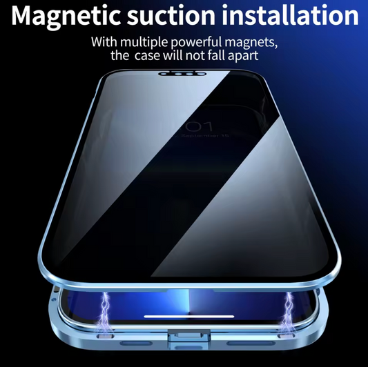 iPhone 15/16 Series Double Magnetic Privacy Protection